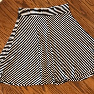 Loft Striped Skirt